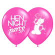 30 cm-es Hen Night Party feliratos gumi lufi