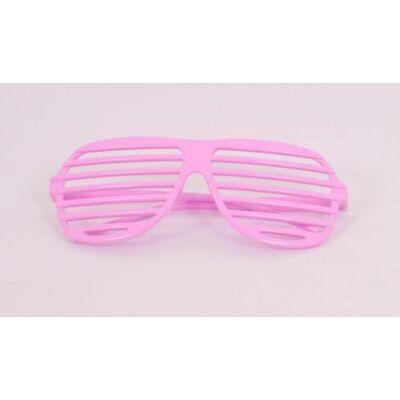 Bulis szemüveg csíkos rózsaszín