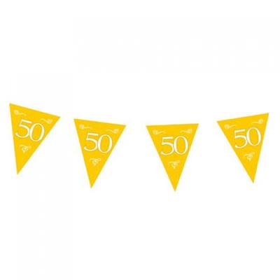 50-es számos arany zászlófüzér - 10 m