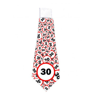 'Lépd át a határt' nyakkendő 30. születésnapra