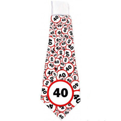 'Lépd át a határt' nyakkendő 40. születésnapra