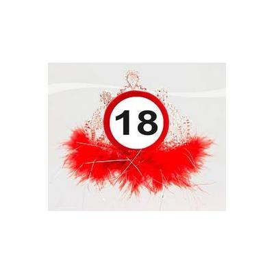 18-as sebességkorlátozó számos szülinapi parti tiara