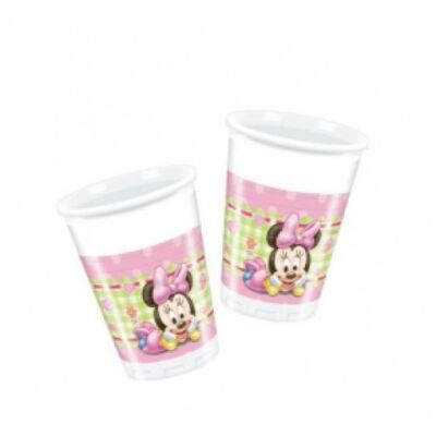Bébi Minnie Mouse műanyag pohár 200 ml 8 db