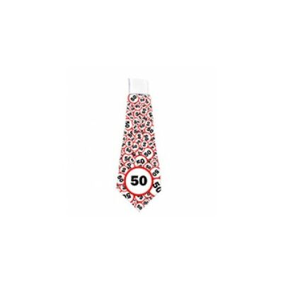 'Lépd át a határt' nyakkendő 50. születésnapra