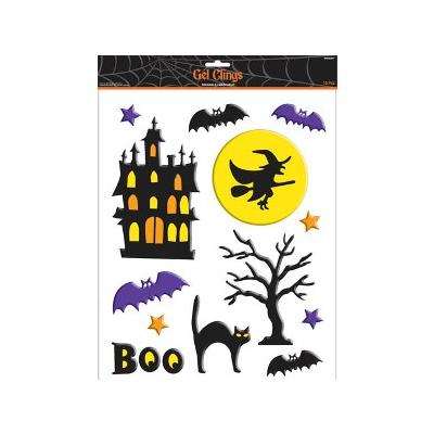 Zselés ablakmatrica Halloween-ra
